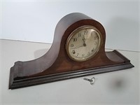 Antique Ingraham Eight Day Mantle Clock Untested