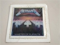 Metallica Master Of Puppets Glass Decor 6x6"