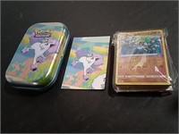 Unsearched Pokémon Cards W/ Tin