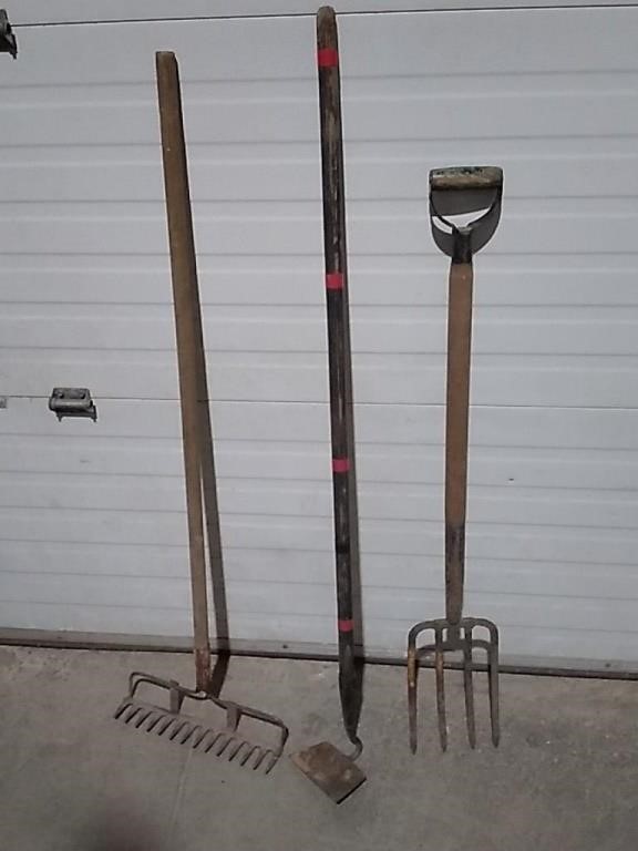 Three Garden Tools