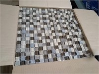 Six Boxes Of Glass Mosaic 15x15" Backsplash-12pcs