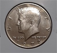 KENNEDY HALF DOLLAR-1972-P