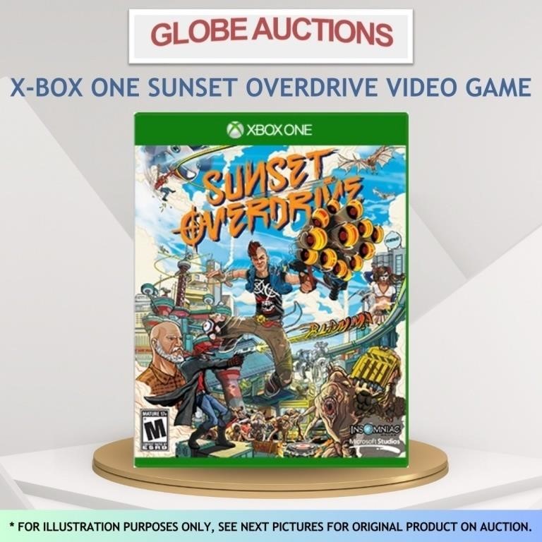 X-BOX ONE SUNSET OVERDRIVE VIDEO GAME