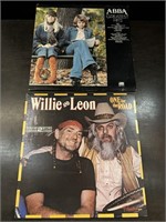 Willie & Leon & ABBA Vinyls