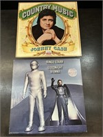Johnny Cash & Ringo Star Vinyls