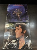 Elvis and Moody Blues Vinyls