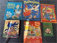 Vintage mother goose books