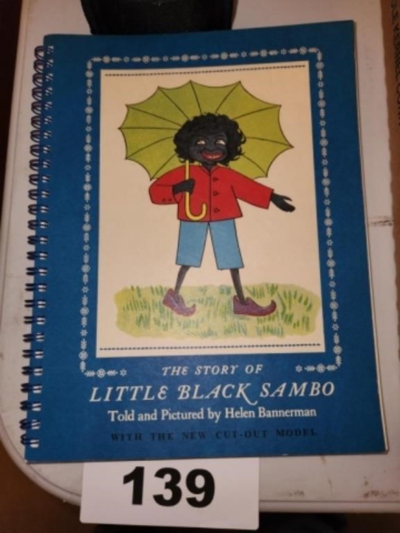 1981 EDITION STORY OF LITTLE BLACK SAMBO SOFTCOVER