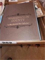 LOT WASHINGTON COUNTY HISTORY RELATED BOOKS & SUCH
