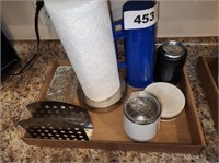 PAPER TOWEL HOLDER- THERMOS- YETI CAN HOLDER