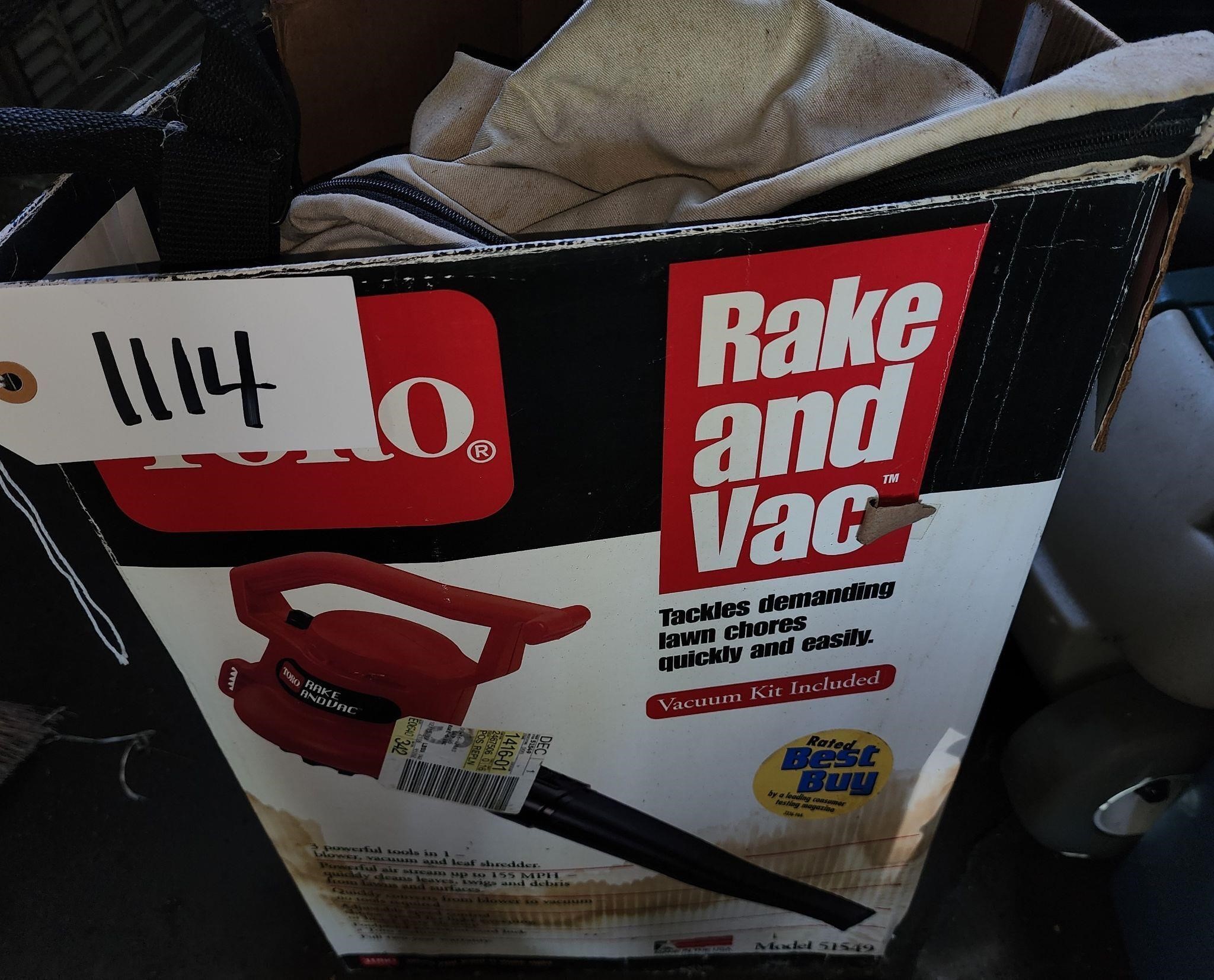 Rake & Vac, Rubbermaid Stool, Cart, Plastics