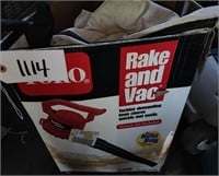 Rake & Vac, Rubbermaid Stool, Cart, Plastics