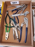 PLIERS CHANNEL LOCKS & OTHER ADJUSTABLE WRENCHES
