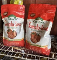 2 New Bags of Tomato-tone / Vegetable Food