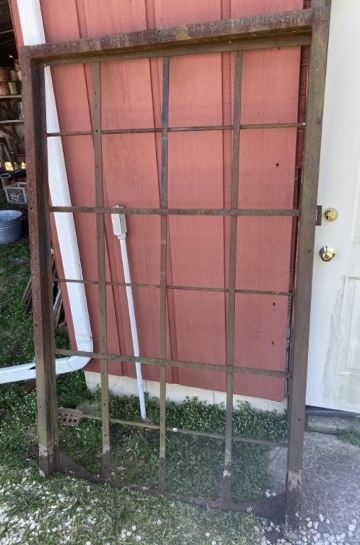 Metal Framed Door- 49" Wide x 78" Tall