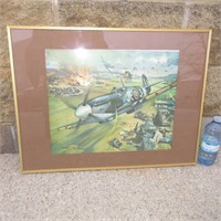 Michael Turner Supermarine Spitfire Framed Print