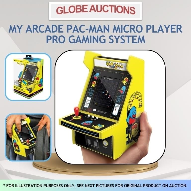 MY ARCADE PAC-MAN MICRO PLAYER PRO GAMING SYSTEM
