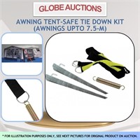 AWNING TENT-SAFE TIE DOWN KIT (AWNINGS UPTO 7.5-M)