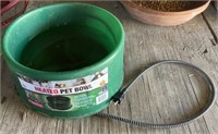 Heated Water Pet Bowl