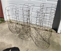 5 Tomato Cages- Approx. 47" Tall