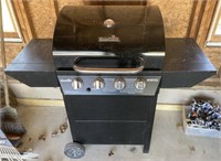 Char-Broil Grill w/ Partial Propane Tank
