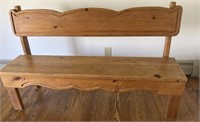 Wood Bench- 60" Long