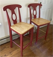 2 Stools- Seats are 24" High