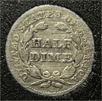 1853 Seated Half Dime America’s Rare Coins