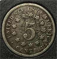 1868 Shield Nickel America’s Rare Coins