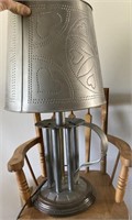 Tin Punched Lamp- Shade needs repair