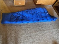 Thaw Blue Fiber Filled Mummy Sleeping Bag,