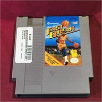 Magic Johnson Fast Break NES Game Cartridge