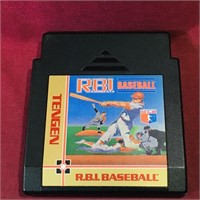R.B.I. Baseball NES Game Cartridge