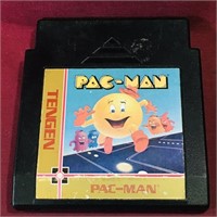 Pac-Man NES Game Cartridge