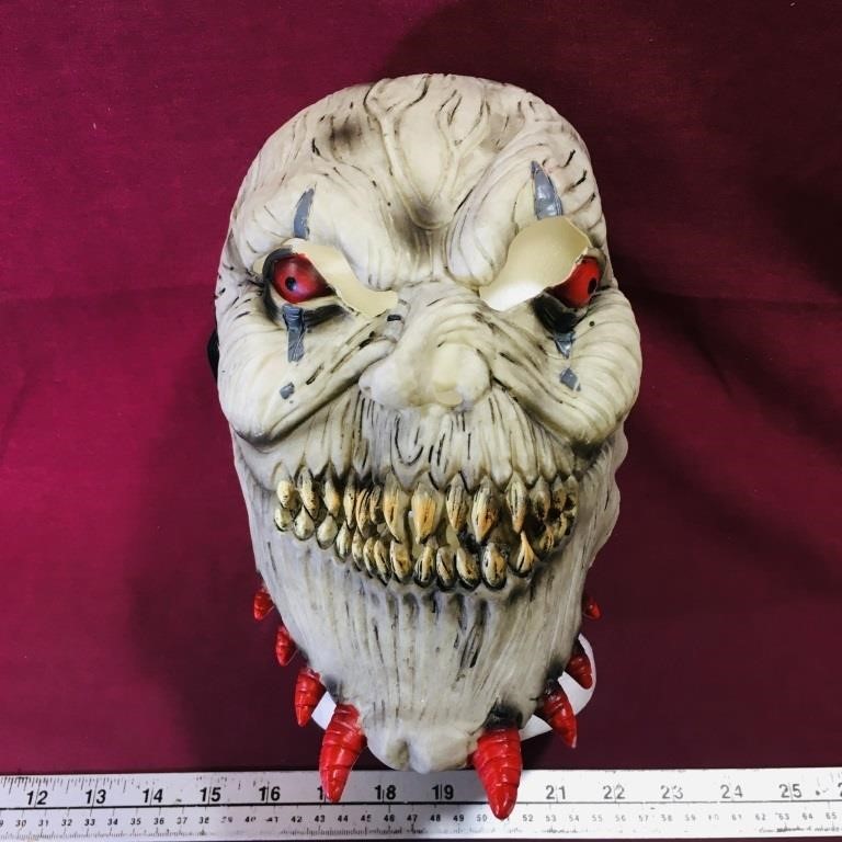 Rubber Demon Halloween Mask