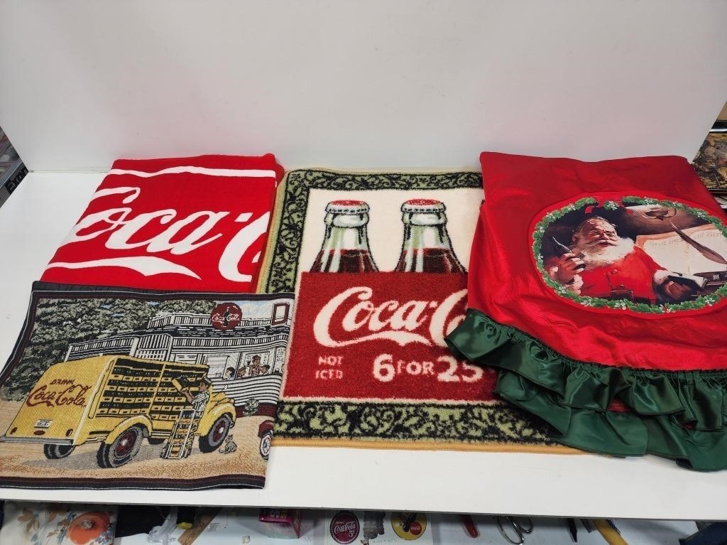 Coca-Cola Beach Towel, Mat and Tapestry