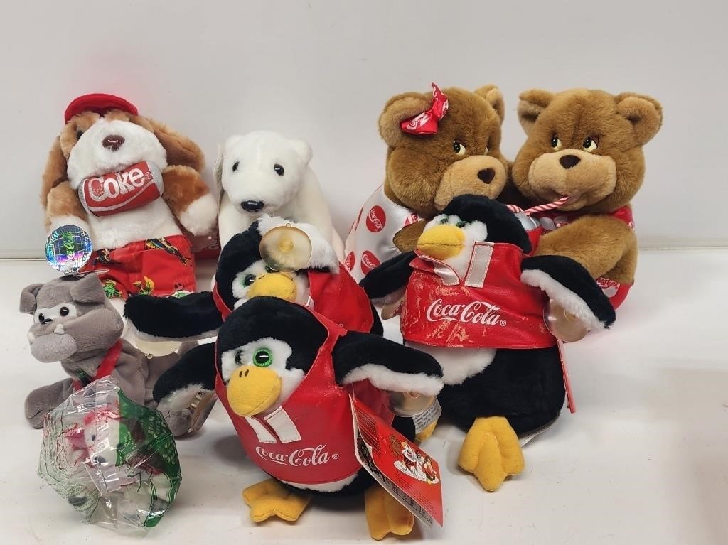 Coca-Cola Stuffed Animals