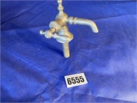 Vintage White Brass Faucet