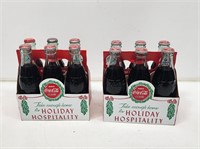 2 Coca-Cola Holiday Full 6 Packs