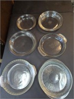 Collection of pie plates