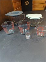 Collection of measuring cups