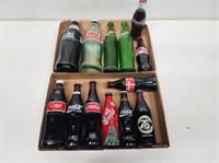 Assorted Glass Coca-Cola Bottles