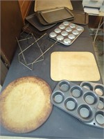 Baking pans and stones