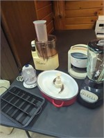 Collection of small kitchen appliances