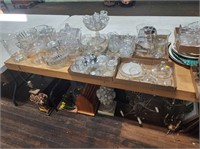 Assorted Glassware and Home Decor