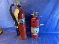 Fire Extinguishers 5lb ABC & B:C Metral Handles