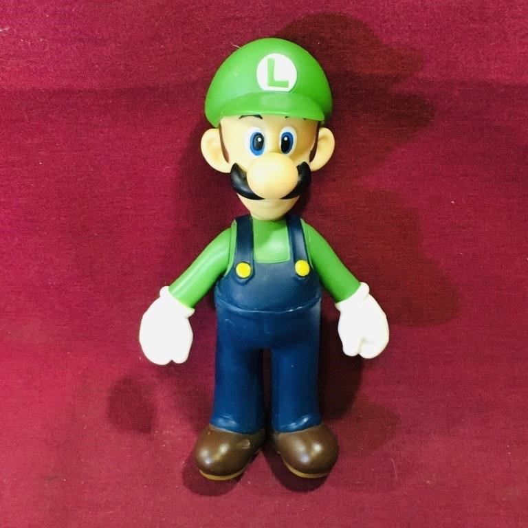 2008 Nintendo Luigi Action Figure (5 1/2" Tall)