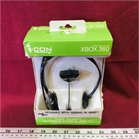Xbox 360 i-Con Gaming Headset (Sealed)