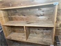 48"x11.25x31"H Pine Stackable Shelving