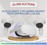 OCULUS QUEST-2 VR HEADSET WITH CONTROLLERS(128-GB)